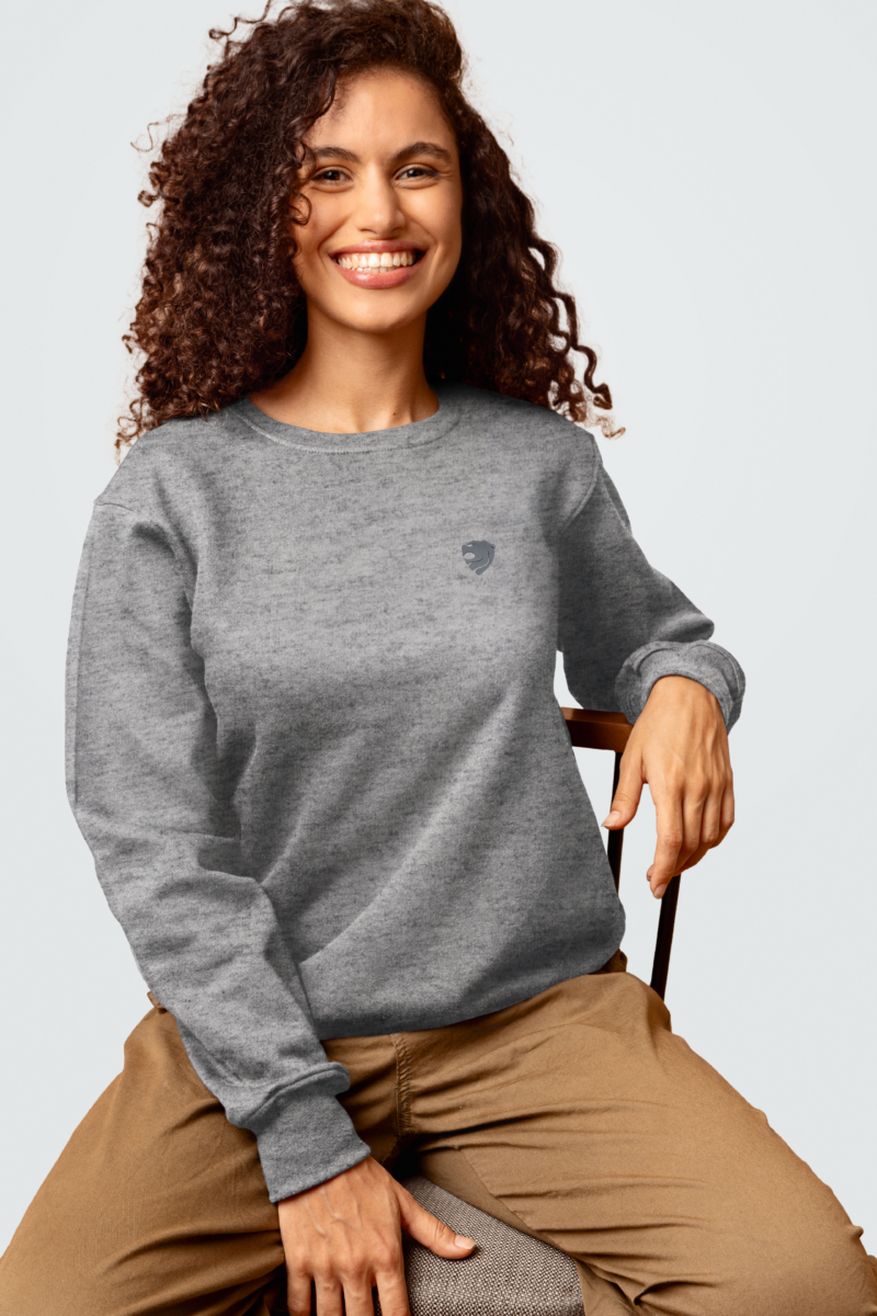 Sweat-shirt Femme gris clair